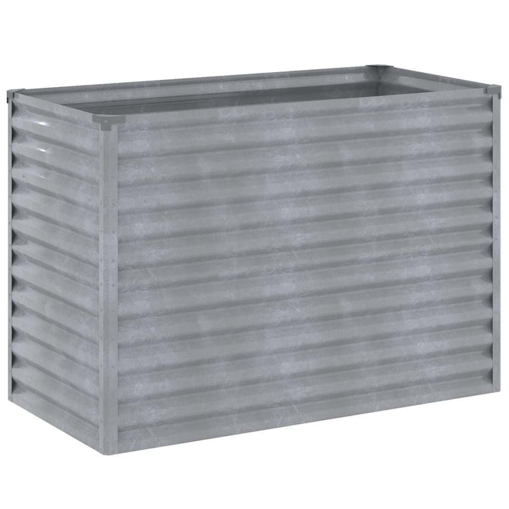 højbed til haven 100x50x69 cm cortenstål