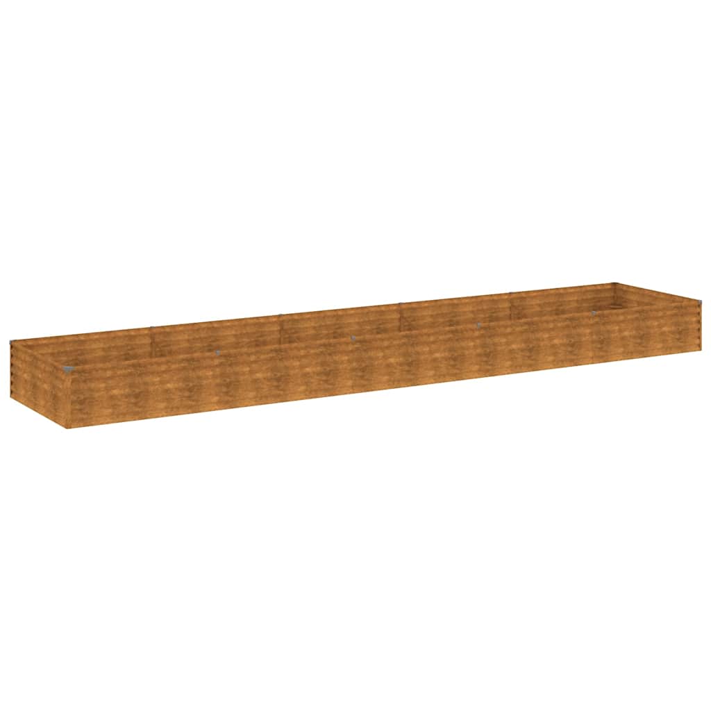 højbed 482x100x36 cm cortenstål