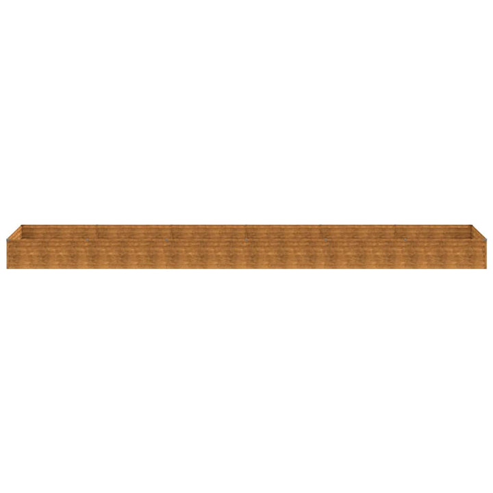 højbed 579x100x36 cm cortenstål