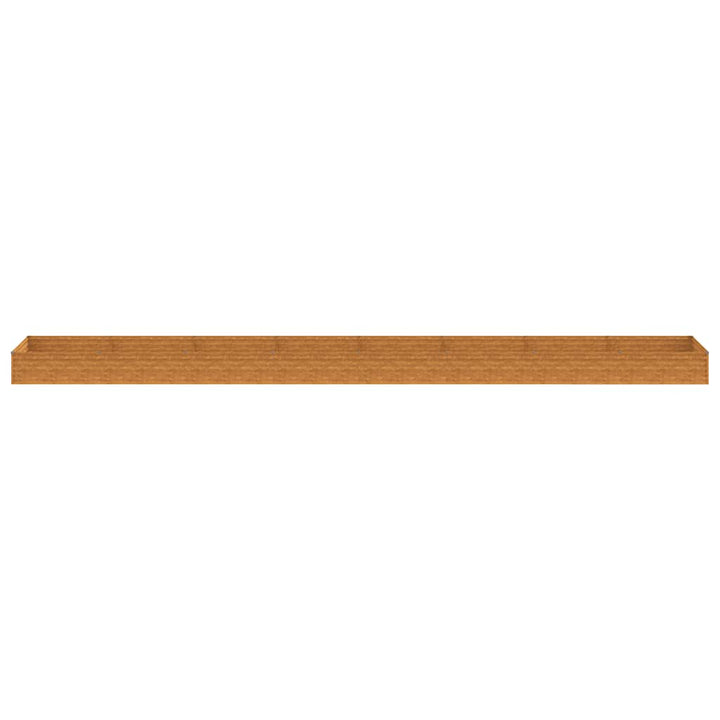 højbed 770x100x36 cm cortenstål