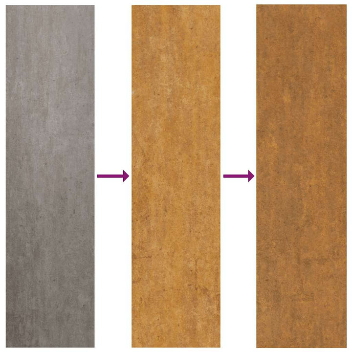 højbed 770x100x36 cm cortenstål
