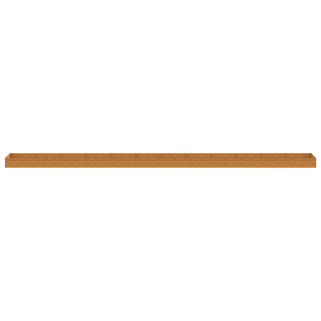 højbed 1150x100x36 cm cortenstål