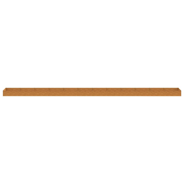 højbed 1150x100x36 cm cortenstål