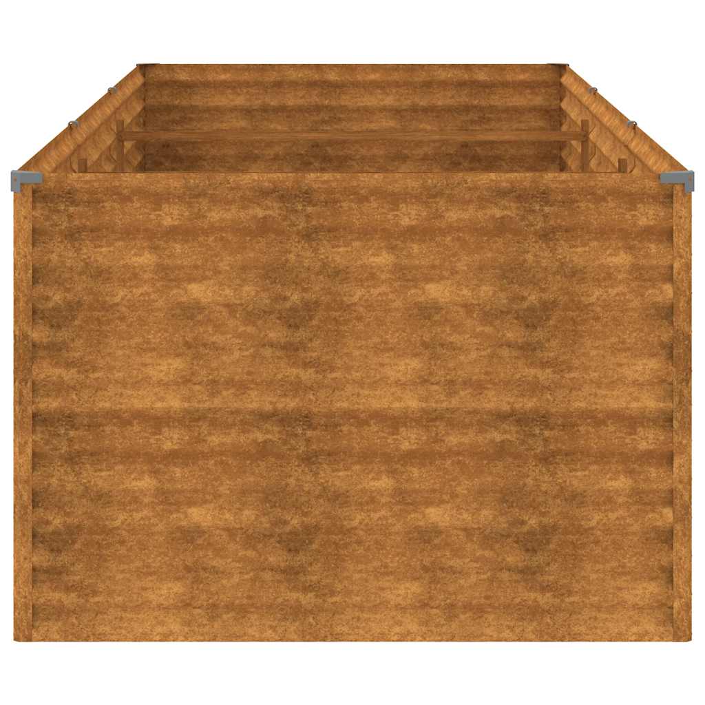 højbed 290x100x69 cm cortenstål