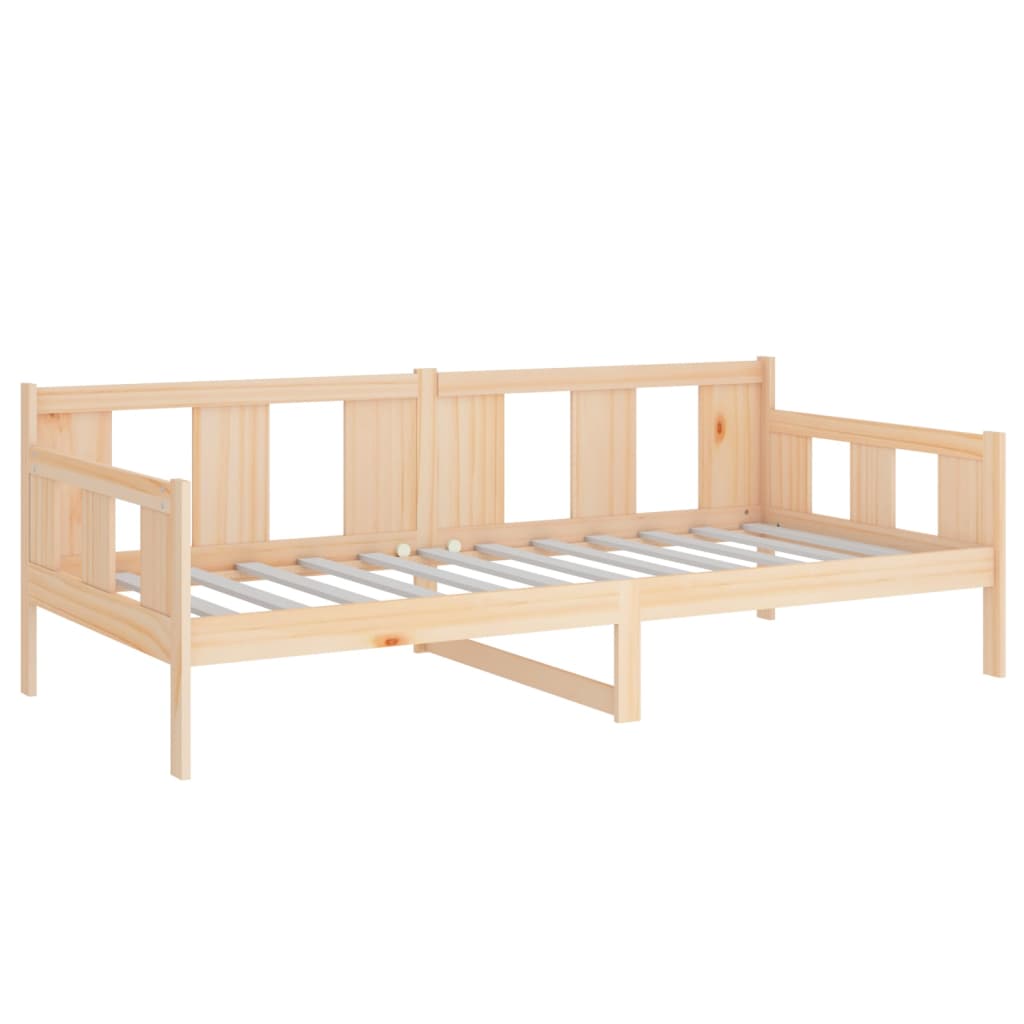 daybed massivt fyrretræ 90x190 cm