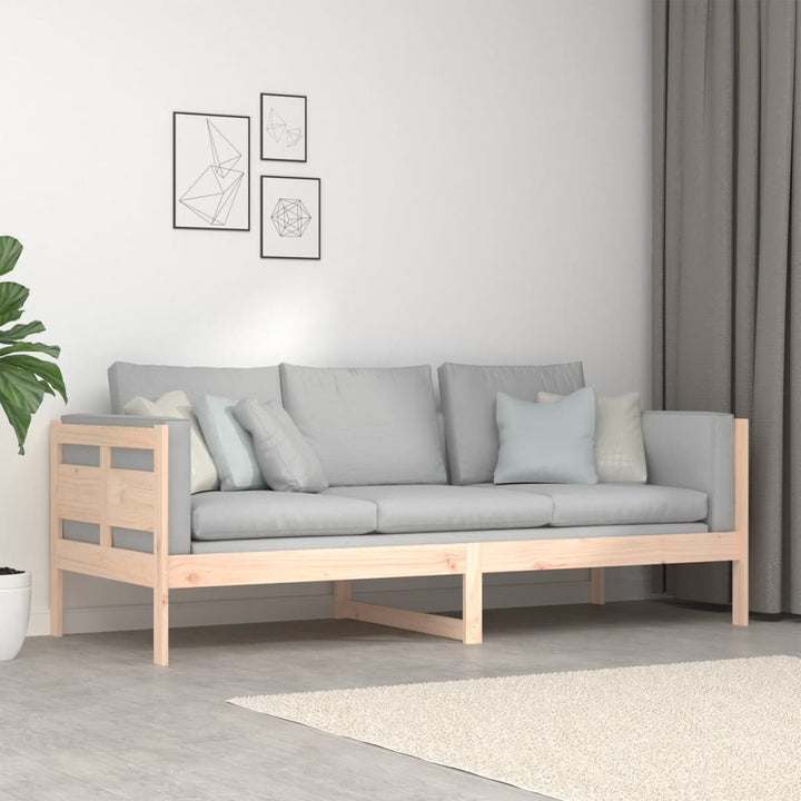 daybed 80x200 cm massivt fyrretræ
