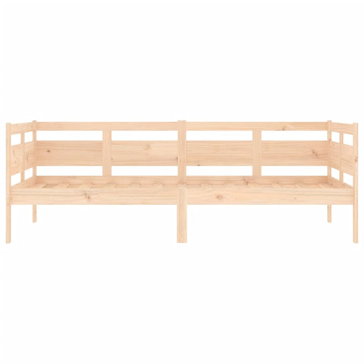 daybed massivt fyrretræ 90x190 cm