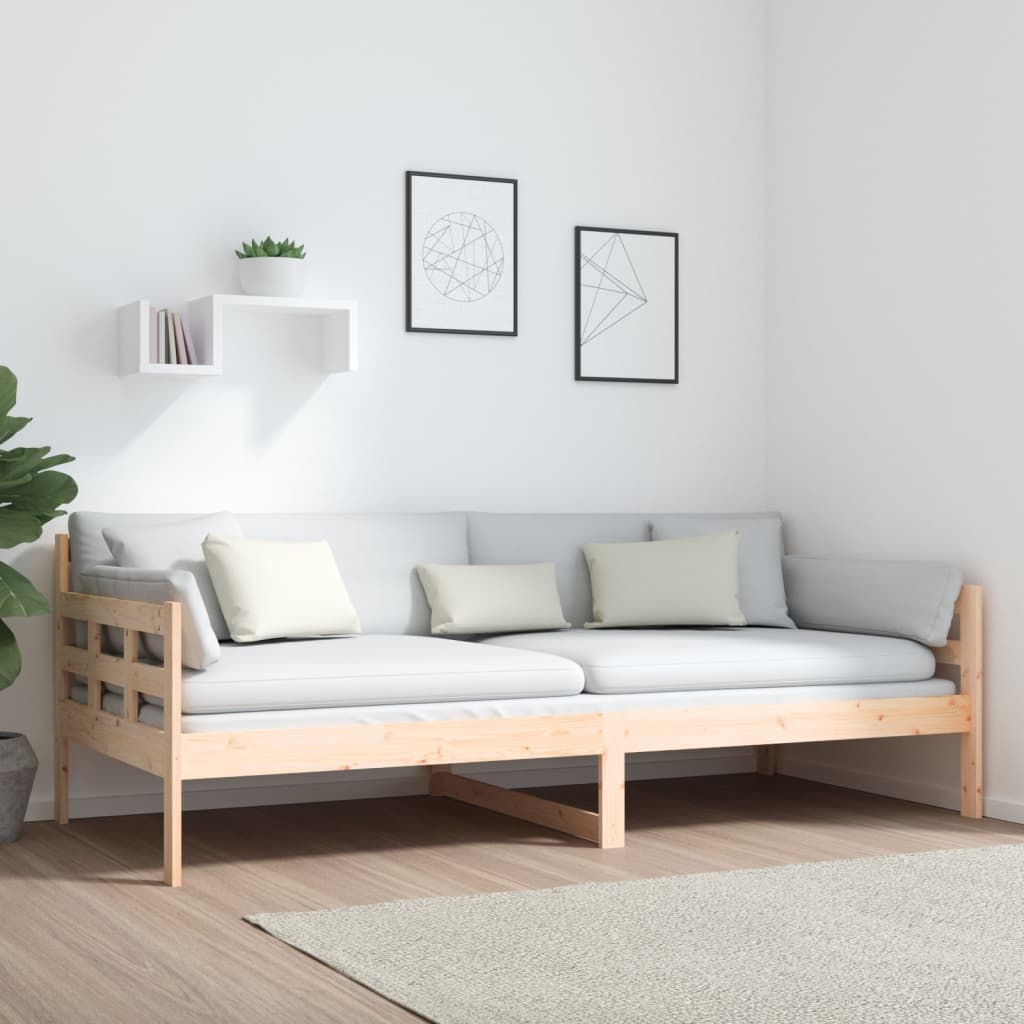 daybed 90x200 cm massivt fyrretræ