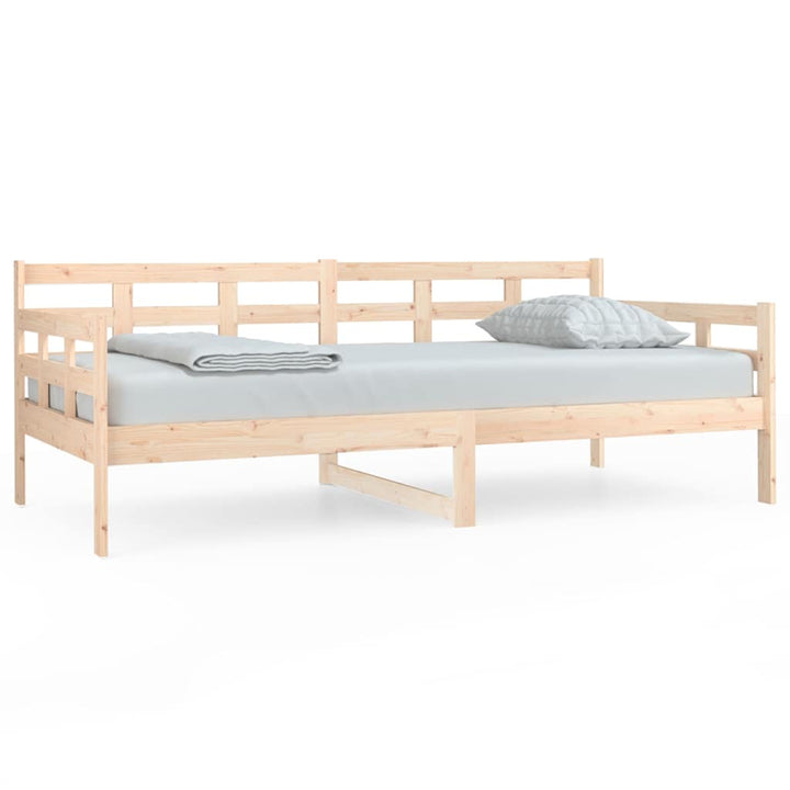 daybed massivt fyrretræ 90x190 cm