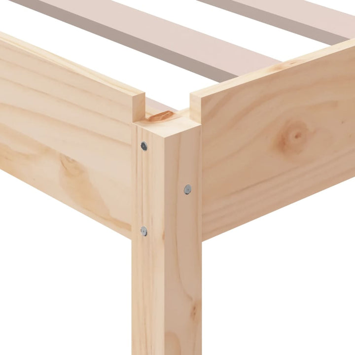 stabelbar seng 75x190 cm massivt fyrretræ