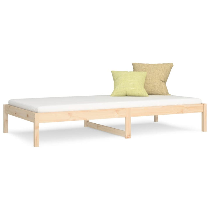 daybed uden madras 90x200 cm massivt fyrretræ