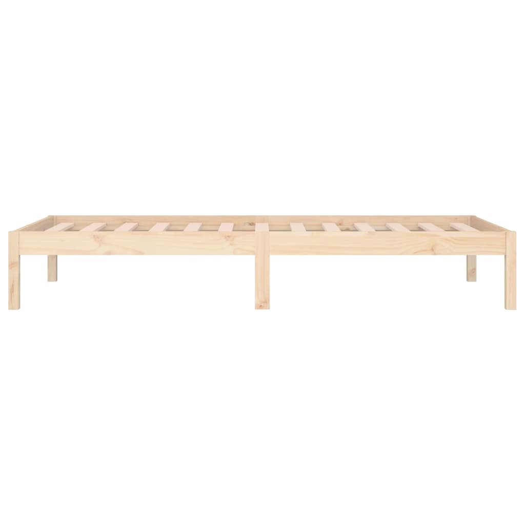 daybed uden madras 90x200 cm massivt fyrretræ
