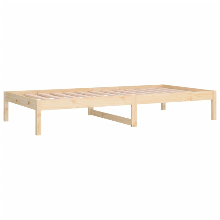 daybed uden madras 80x200 cm massivt fyrretræ