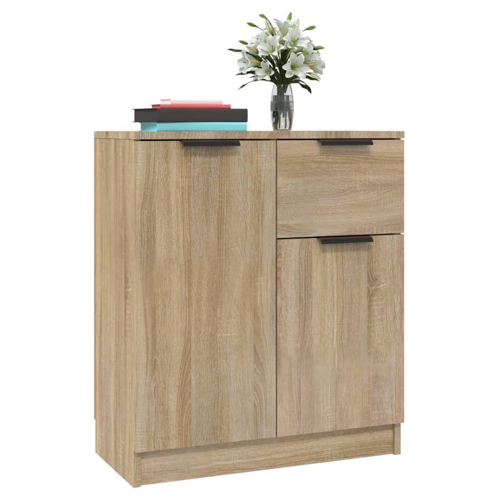 skænk 60x30x70 cm konstrueret træ sonoma-eg