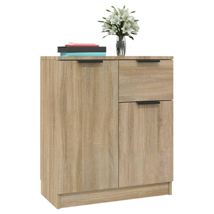 skænk 60x30x70 cm konstrueret træ sonoma-eg