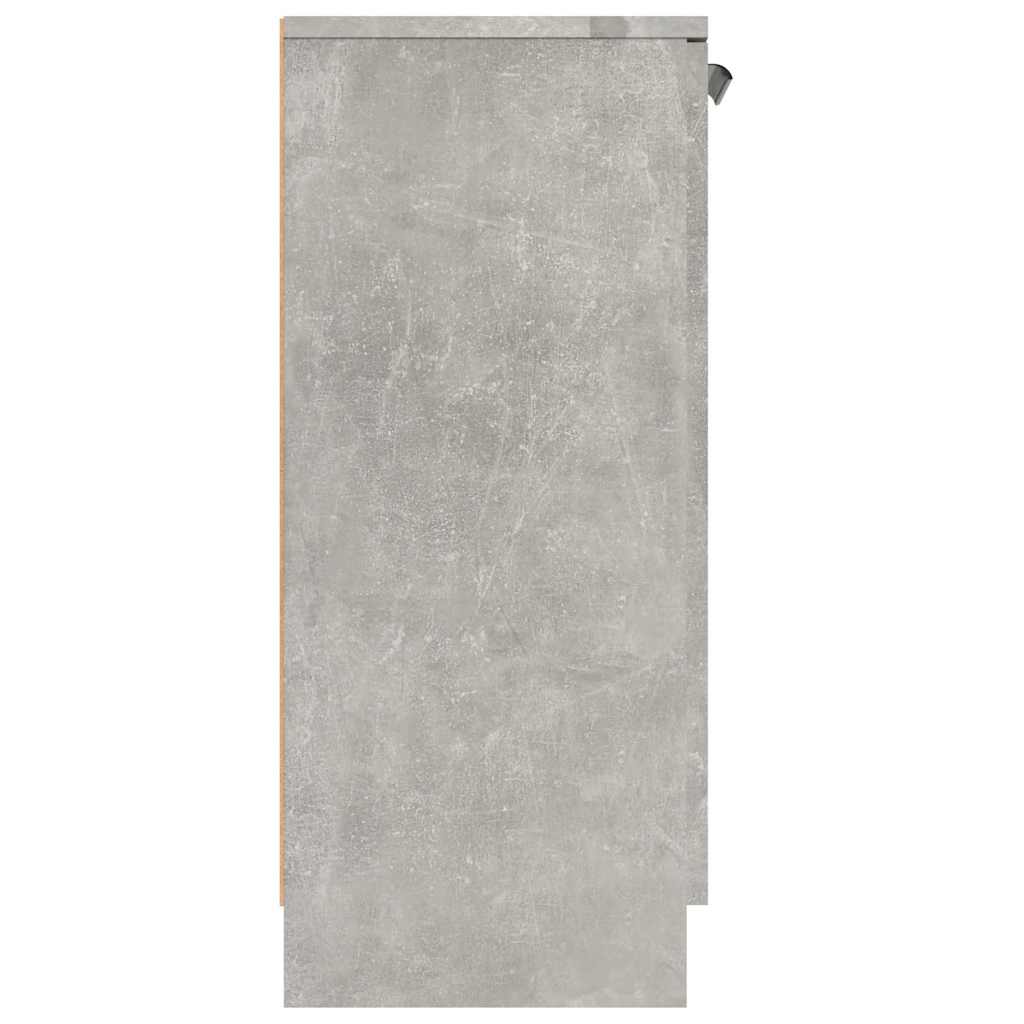 skænk 60x30x70 cm konstrueret træ betongrå