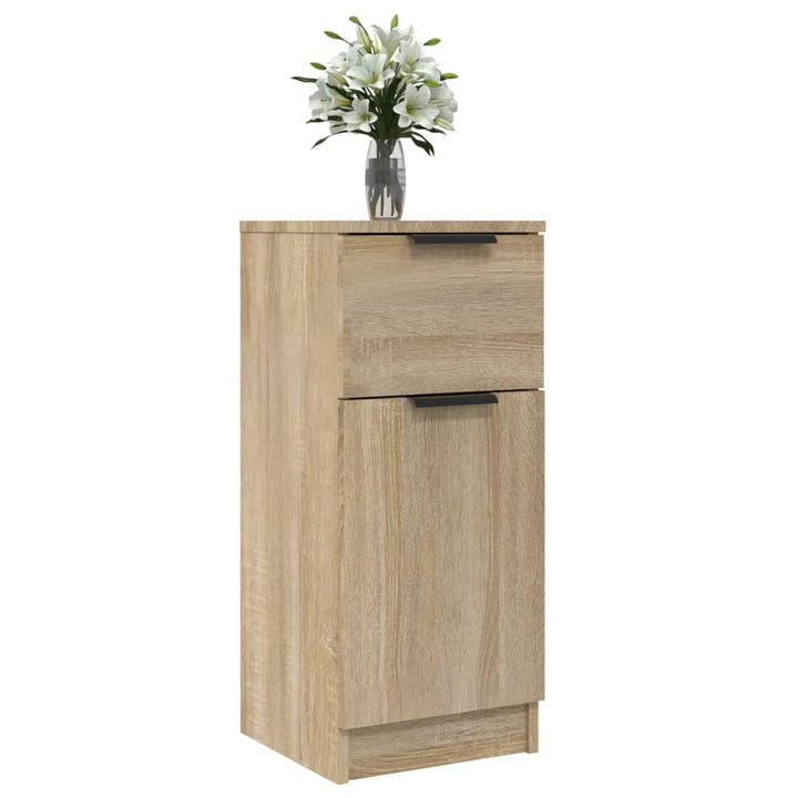 skænk 30x30x70 cm konstrueret træ sonoma-eg