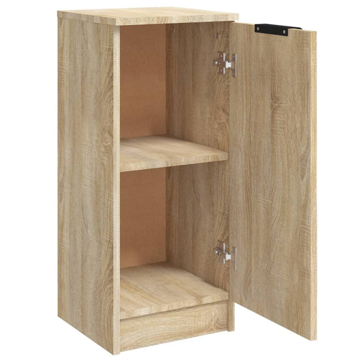 skænk 30x30x70 cm konstrueret træ sonoma-eg