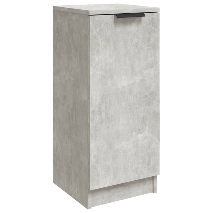 skænk 30x30x70 cm konstrueret træ betongrå