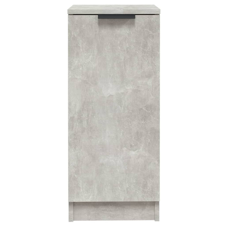 skænk 30x30x70 cm konstrueret træ betongrå