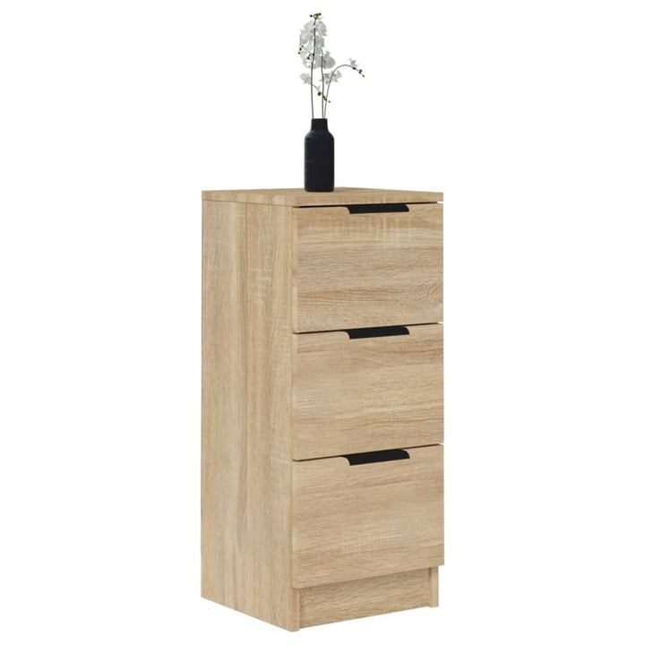skænk 30x30x70 cm konstrueret træ sonoma-eg