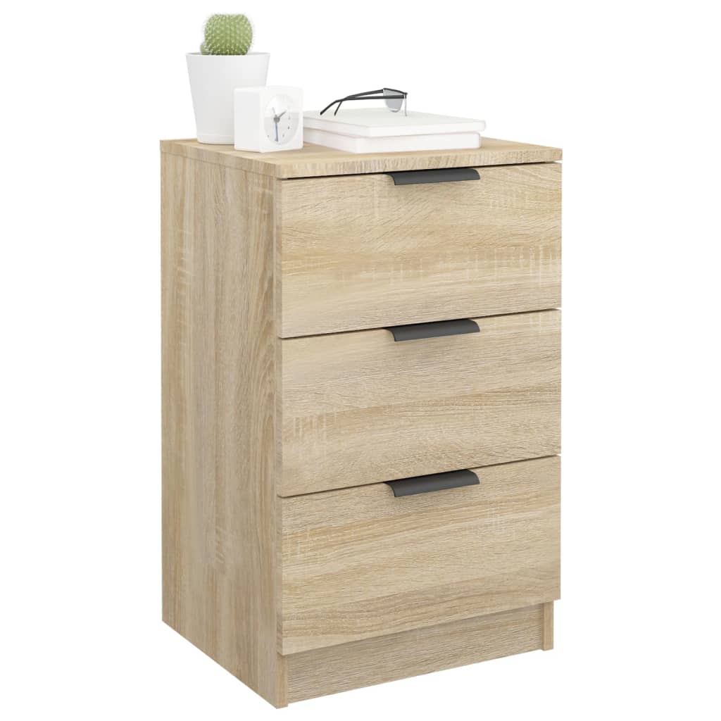 sengebord 40x36x65 cm sonoma-eg