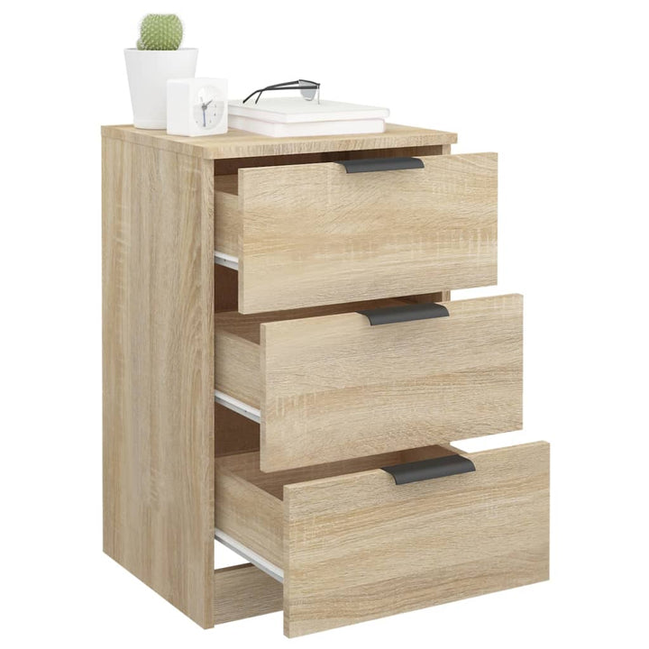 sengebord 40x36x65 cm sonoma-eg