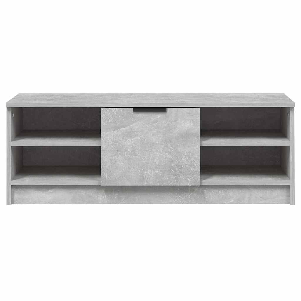 tv-bord 102x35,5x36,5 cm konstrueret træ betongrå