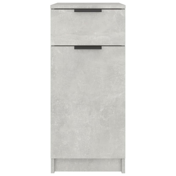 skrivebord 33,5x50x75 cm konstrueret træ betongrå
