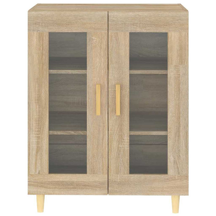 skænk 69,5x34x90 cm konstrueret træ sonoma-eg
