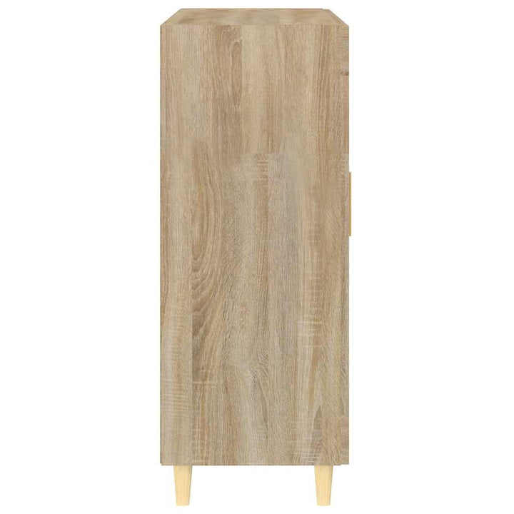 skænk 69,5x34x90 cm konstrueret træ sonoma-eg