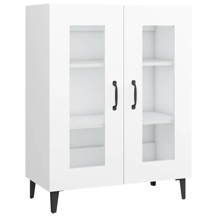 skænk 69,5x34x90 cm konstrueret træ hvid