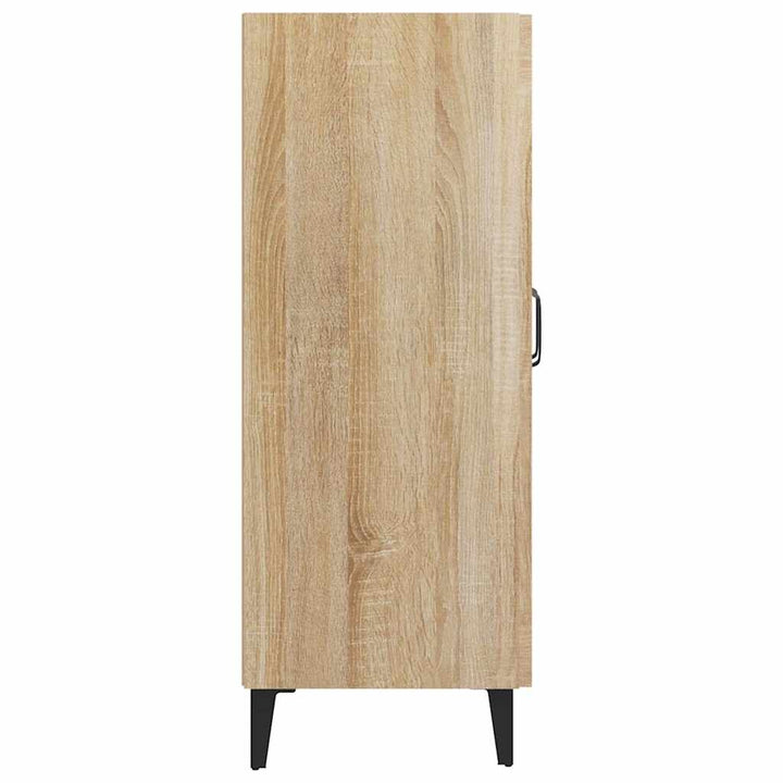 skænk 69,5x34x90 cm konstrueret træ sonoma-eg