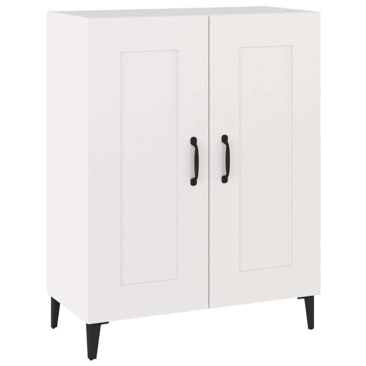 skænk 69,5x34x90 cm konstrueret træ hvid