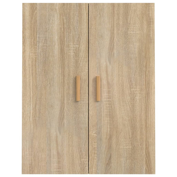 vægskab 69,5x34x90 cm sonoma-eg