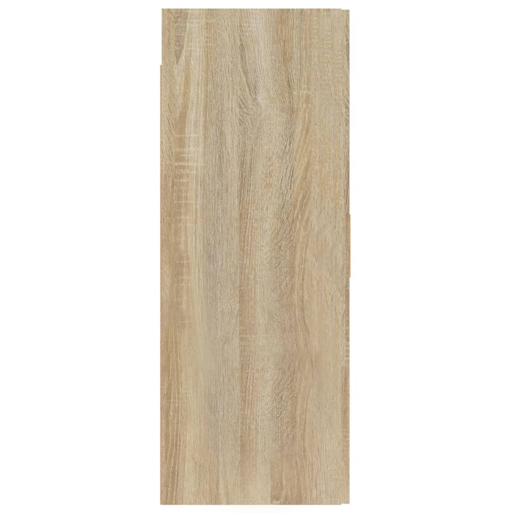 vægskab 69,5x34x90 cm sonoma-eg