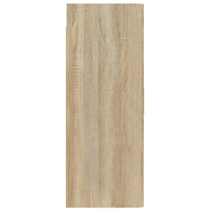 vægskab 69,5x34x90 cm sonoma-eg