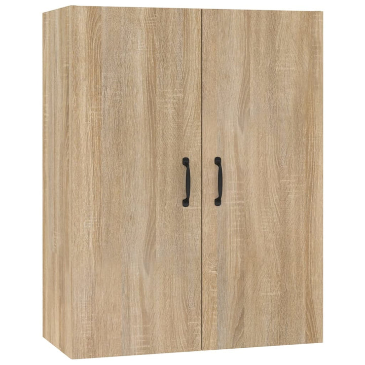 vægskab 69,5x34x90 cm konstrueret træ sonoma-eg