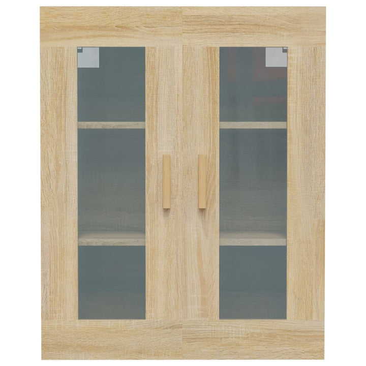 vægskab 69,5x34x90 cm sonoma-eg