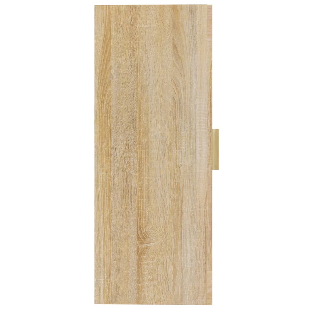 vægskab 69,5x34x90 cm sonoma-eg