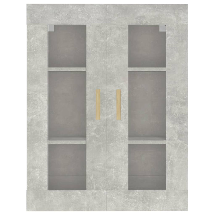 vægskab 69,5x34x90 cm betongrå