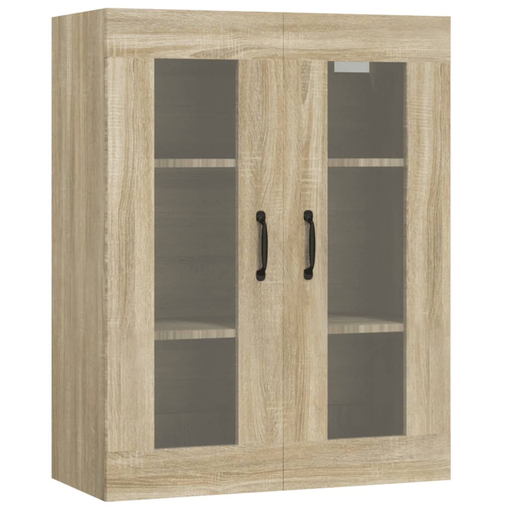 vægskab 69,5x34x90 cm sonoma-eg