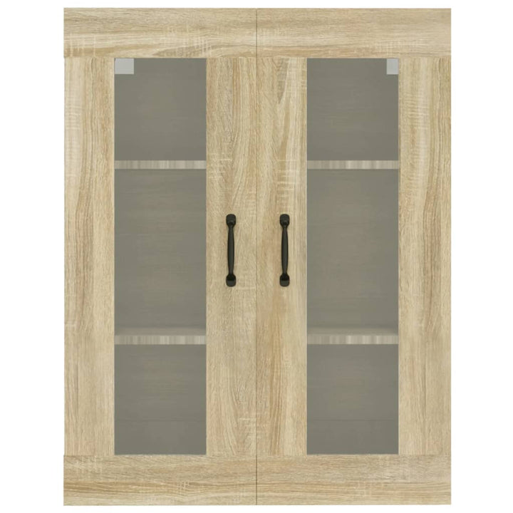 vægskab 69,5x34x90 cm sonoma-eg