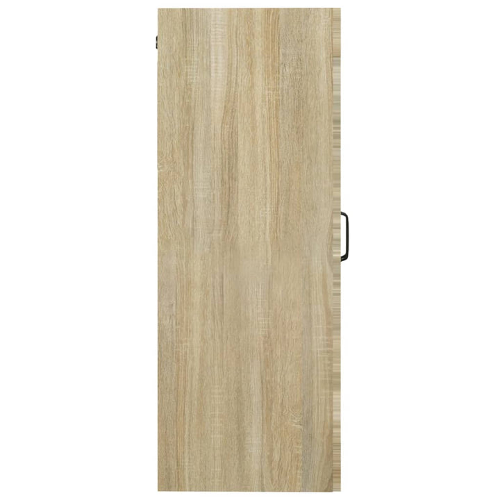vægskab 69,5x34x90 cm sonoma-eg