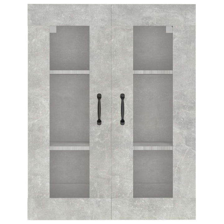 vægskab 69,5x34x90 cm betongrå
