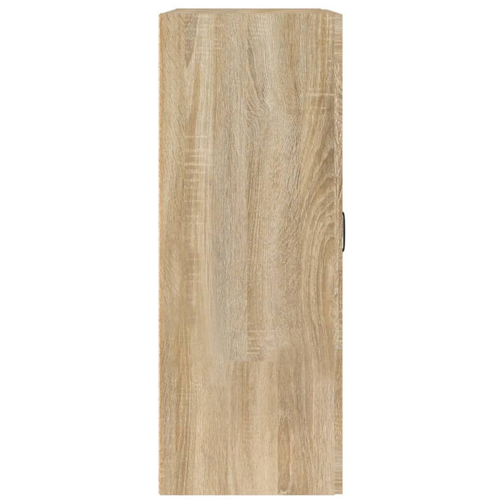 vægskab 69,5x32,5x90 cm sonoma-eg
