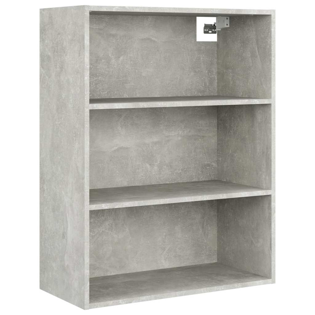 vægskab 69,5x32,5x90 cm betongrå