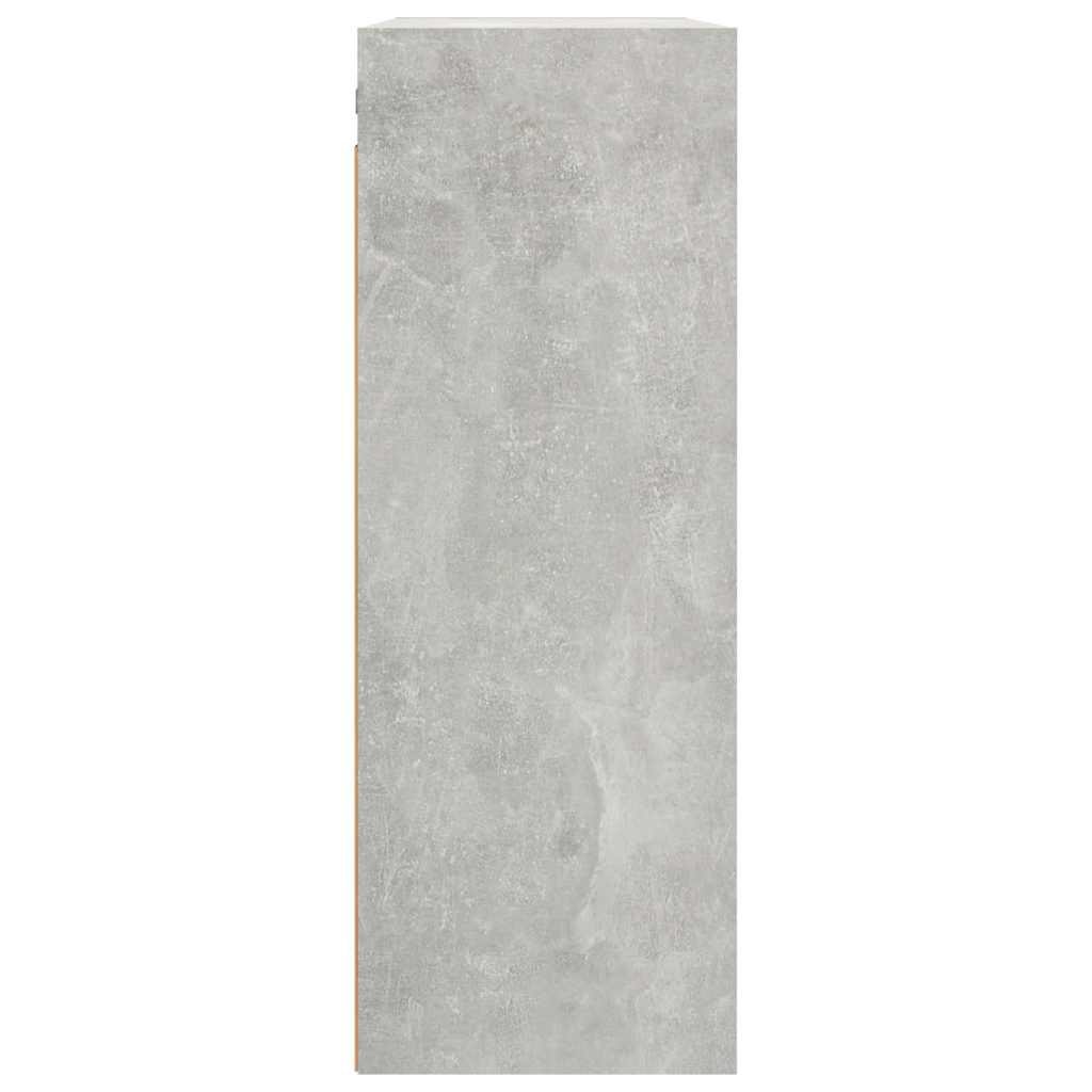 vægskab 69,5x32,5x90 cm betongrå