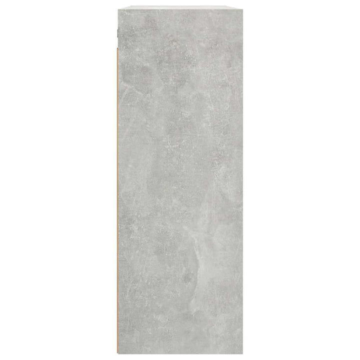 vægskab 69,5x32,5x90 cm betongrå