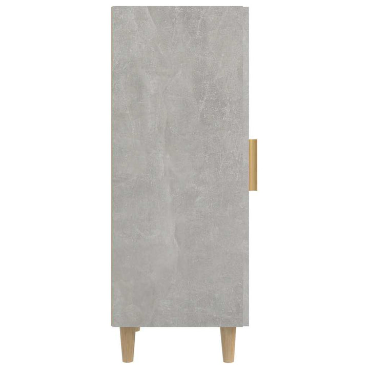 skænk 34,5x34x90 cm konstrueret træ betongrå